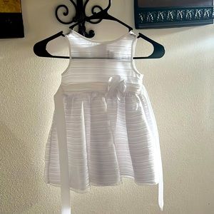 Toddler 3T white dress.